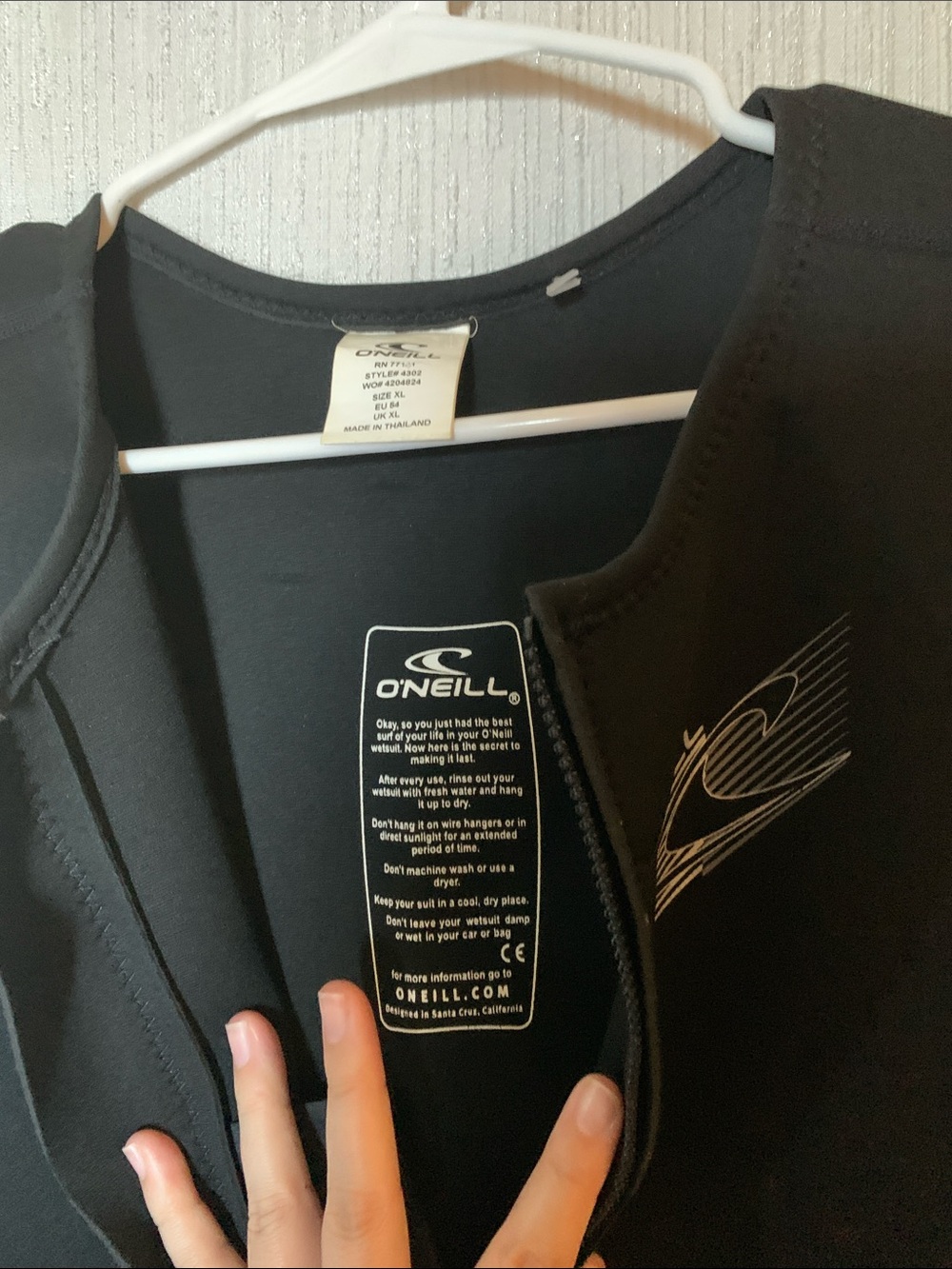 Men’s- XL- O’Neill Sleeveless full length wetsuit- NWOT-  Neoprene Wetsuit - Picture 9 of 10